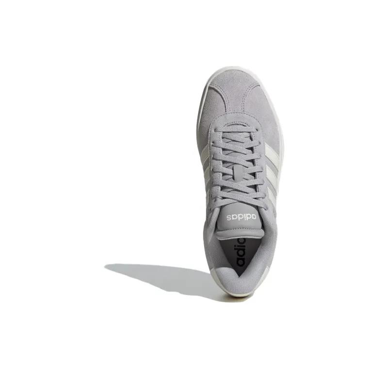 Adidas Neo Vl Court BOLD Cushioning, Wear Resistant Low Top Skateboard Shoes Women's White Gray-4