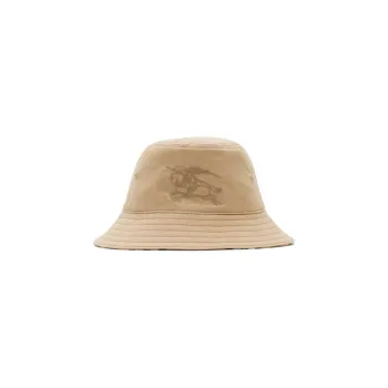 Burberry Logo Tag Reversible Bucket Hat