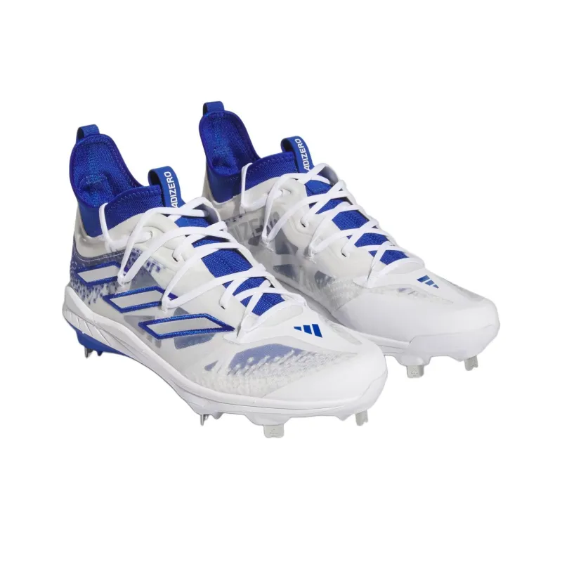 Adidas Adizero Afterburner 9 Nwv Royal Blue Silver Metallic Cloud White-4