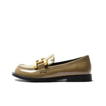 STEVE MADDEN Loafers 8cm Women's Olive Green