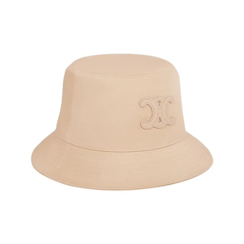 CELINE Triomphe Bucket Hat In Cotton Gabardine-1