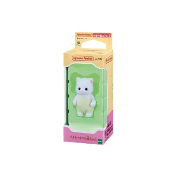 Sylvanian Families Persian Cat Kitten Dolls Plush Doll Small Size Tall
