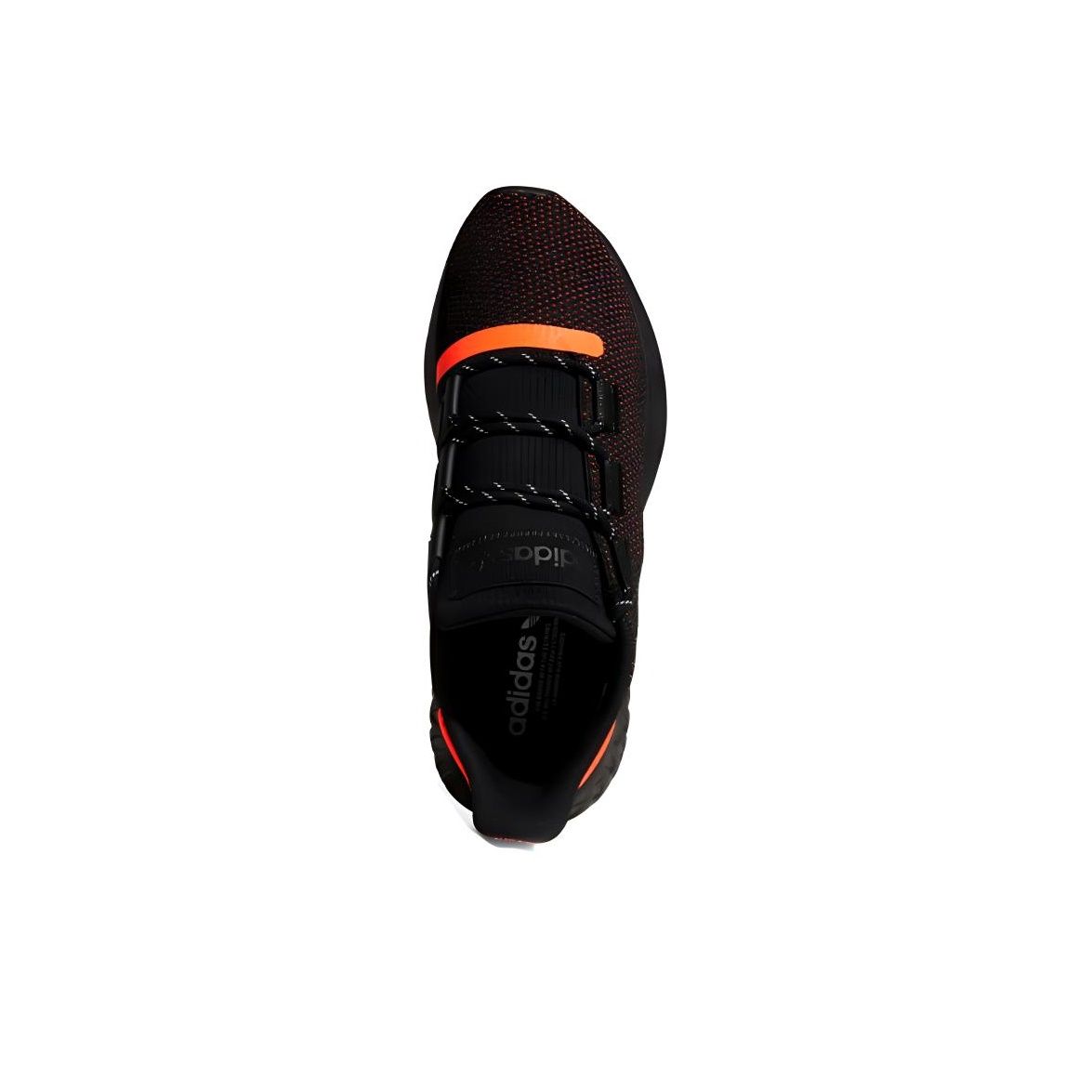 Adidas Originals Tubular Dusk Casual Shoes Men Low Top Black Orange POIZON