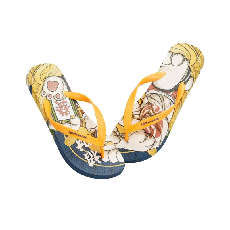 HOTMARZZ Slip Resistant Flip Flops Men's-4