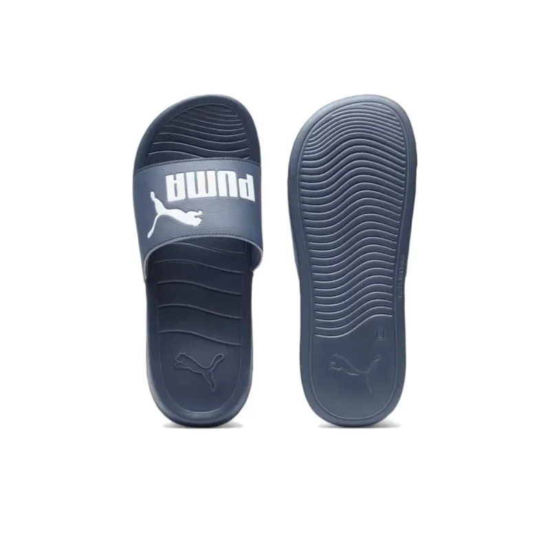 PUMA Popcat 20 Slip Resistant Abrasion Resistant Slide Slippers Unisex Blue-4