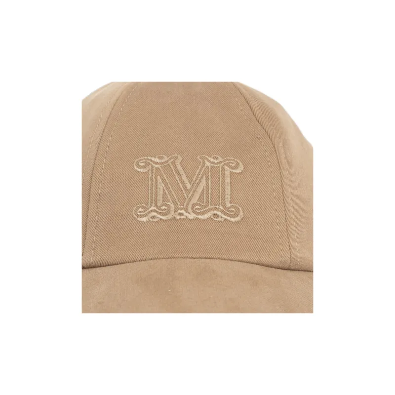 MaxMara Logo embroidered Twill Cap-2