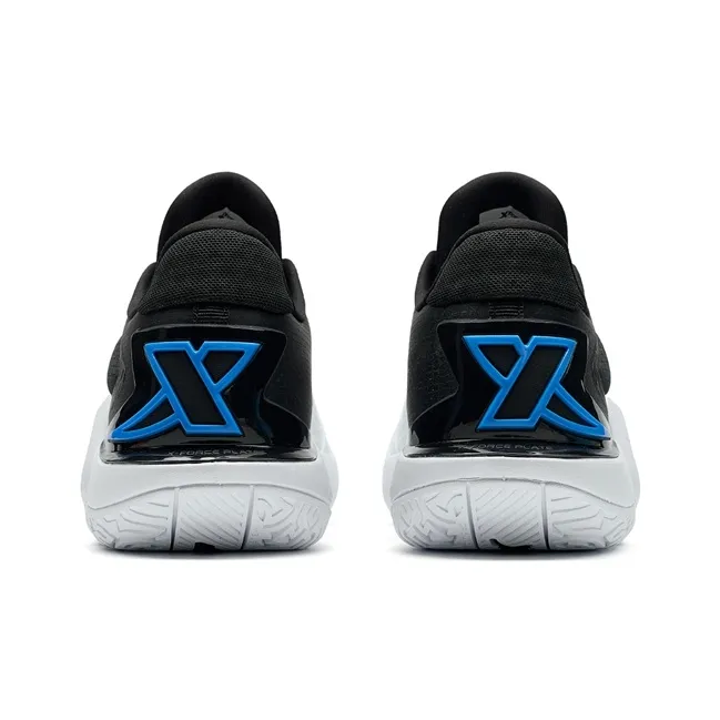 XTEP Magic Claws Wear Resistant Slip Resistant Low Top Basketball Shoes Men's New White/Black-3