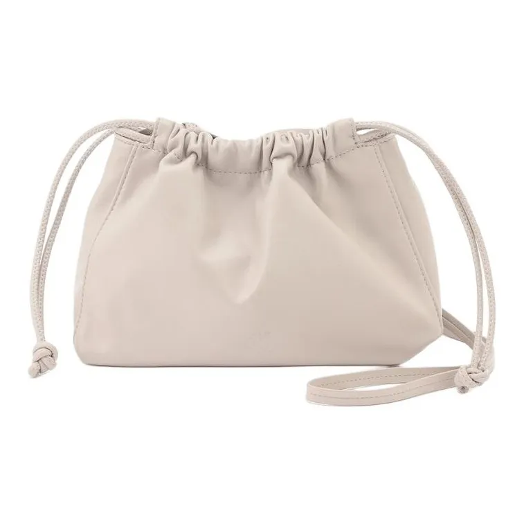 CALVIN KLEIN Synthetic Leather Shoulder Bag, Crossbody Bag Women's Gray Beige-0
