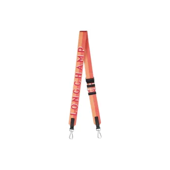 LONGCHAMP Polyester Shoulder Straps Women's Coral