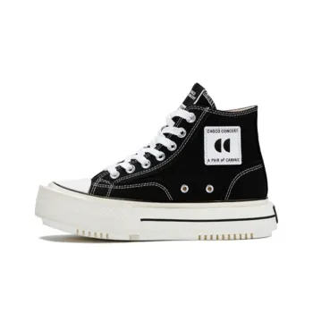 CHOCO CONCERT High Top Canvas Shoes Unisex Black