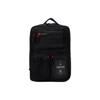 Jordan Polyester Backpack Medium Size Unisex Black