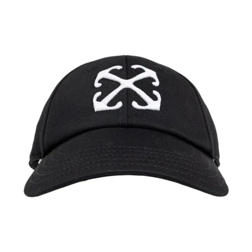 OFF WHITE Logo Embroidered Baseball Cap