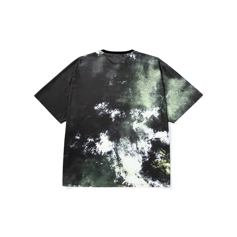 GENANX T Shirt Unisex Black Green-1