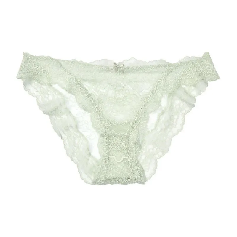 Victoria's Secret DREAM ANGELS Underpants Women's 1 Pack Gray Green-0