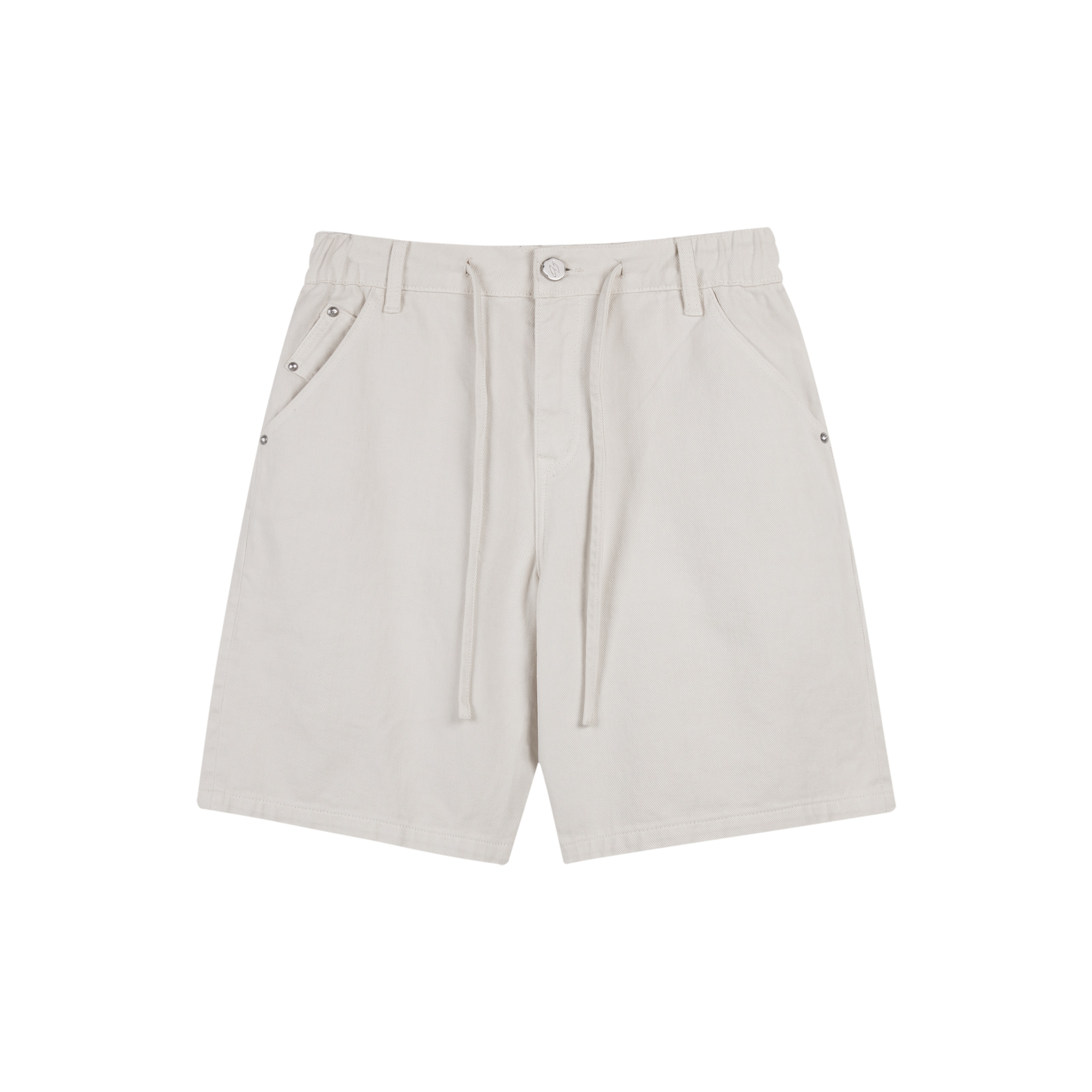 BONELESS Denim Shorts Unisex Camouflage Blue L - POIZON