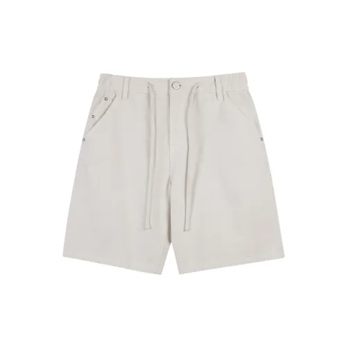 CHINISM Denim Shorts Unisex Off White