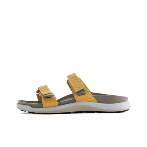 Birkenstock Slide Slippers Women's Yellow Regular