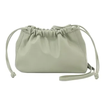 CALVIN KLEIN Synthetic Leather Shoulder Bag, Crossbody Bag Women's Light Green
