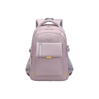 Shouldcat Polyester Backpack Regular Women's Dusty Pink/Black