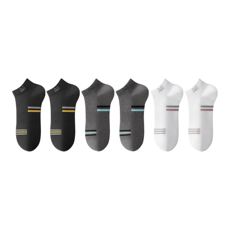 H YXIANG Ankle Socks Men's 6 Pack-3