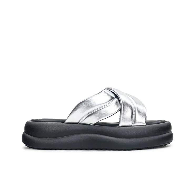 Humanism 1986 PVC Polyvinyl Chloride Abrasion Resistant Massage Slide Slippers Women's-2