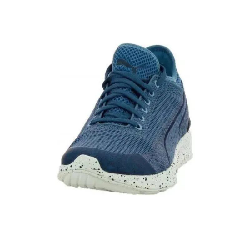 PUMA IGNITE Sock Woven Cushioning Wear-Resistant Low-Top Casual Shoes Men's Blue-2