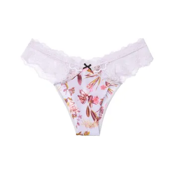 Victoria's Secret DREAM ANGELS Underpants Women's 1 Pack Dream Blue Floral Print