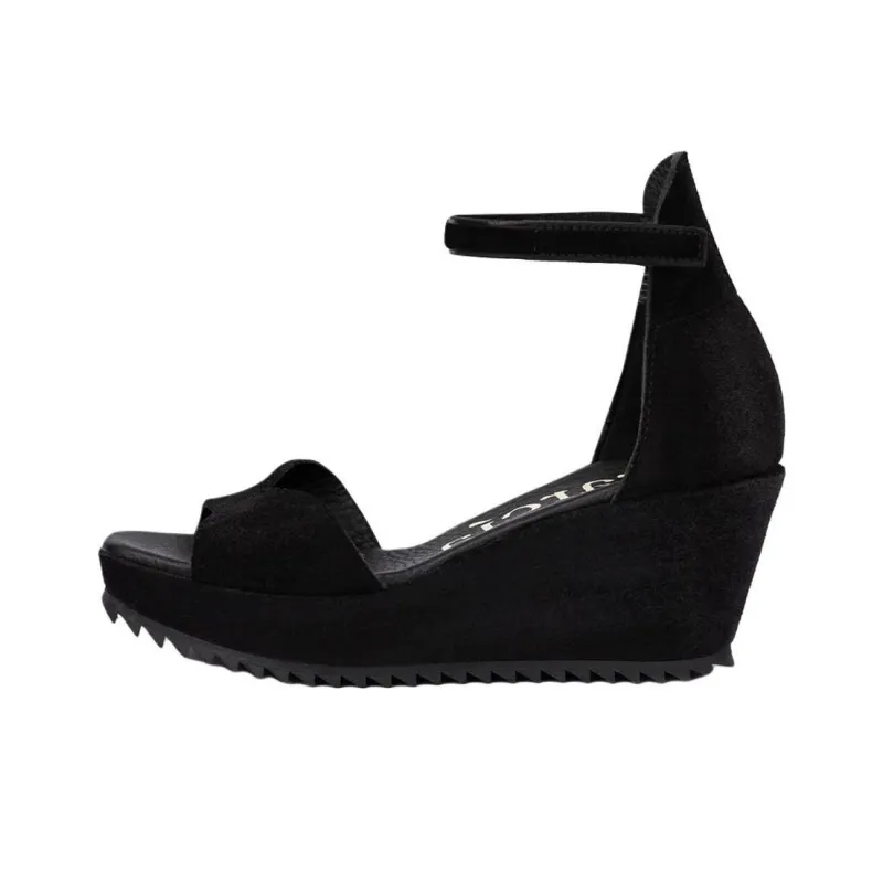 Pedro García Felyn Strap Sandals 6cm Women's Black-0