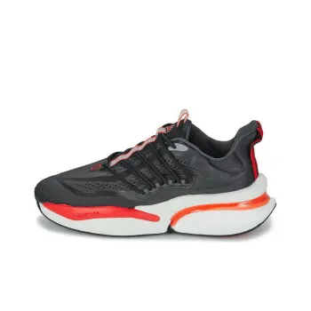 Adidas ALPHABOOST V1 Anti Slip Wear Resistant Low Top Running Shoes Men's Black