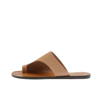 ATP Atelier Slip-Resistant Flip Flops Women's Light Brown