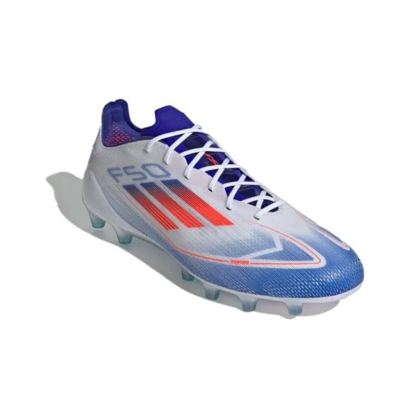 Adidas F50 Elite Ag Cloud White Solar Red Lucid Blue-2