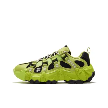 FILA FUSION EXOCET Breathable And Sweat absorbent Low Top Casual Shoes Women's Green