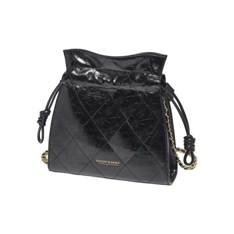 Marino Orlandi Cow Split Leather Crossbody Bag, Shoulder Bag Women's Brown/Black-9