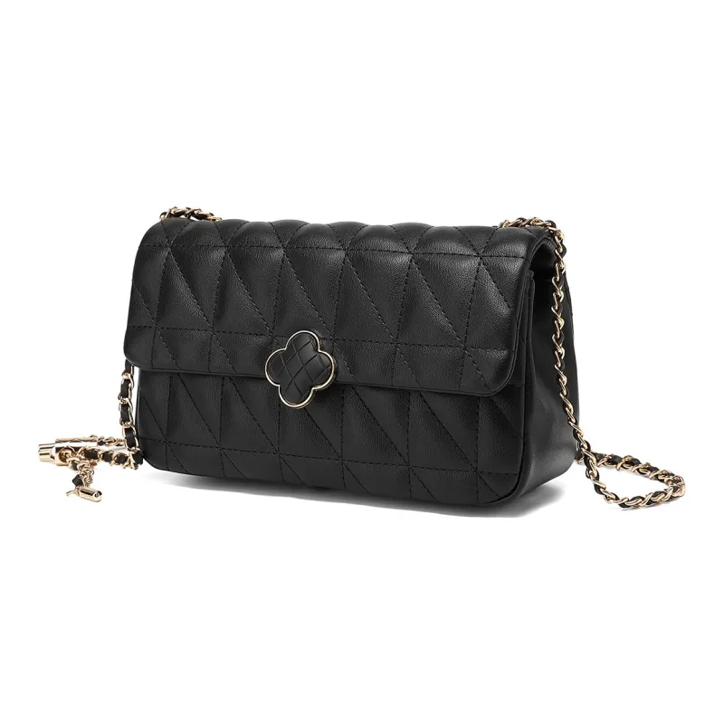 MEXICAN Polyurethane Chain Bag, Crossbody Bag, Small Square Bag Women's-16