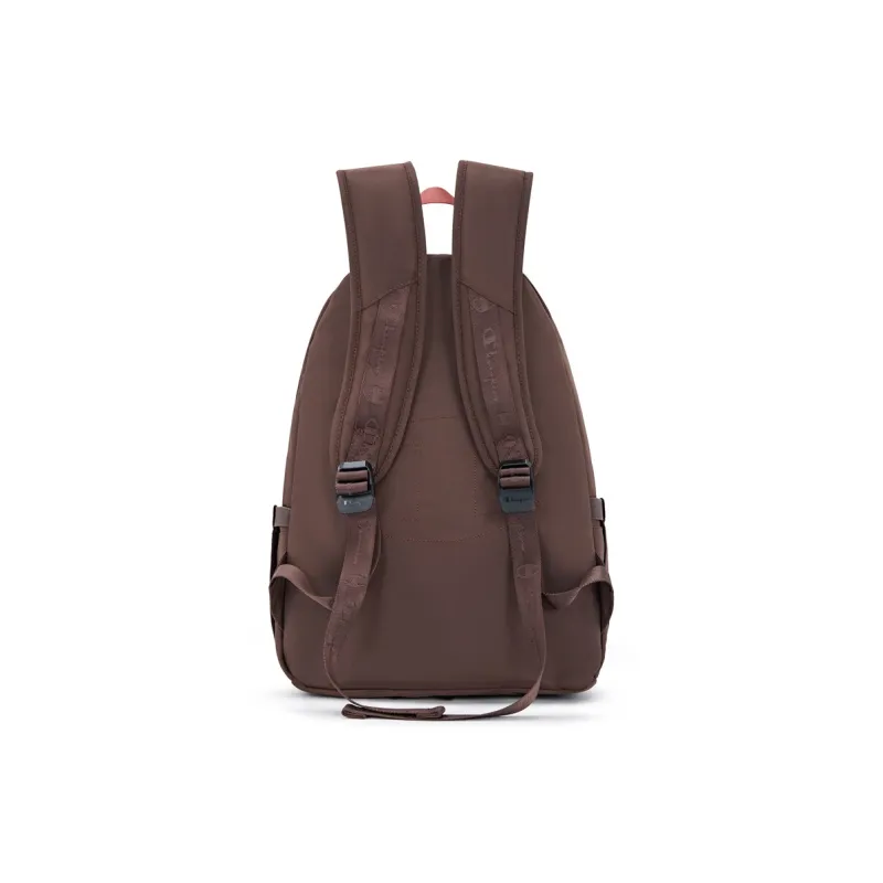 Champion Fabric Backpack Medium Size Unisex Dark Blue/Green/Yellow Brown/Dark Brown-12