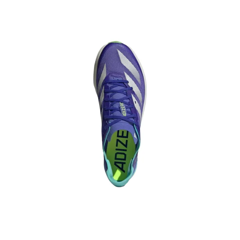 Adidas Adizero Ambition Low Top Trail Running Shoes Unisex Blue White-4