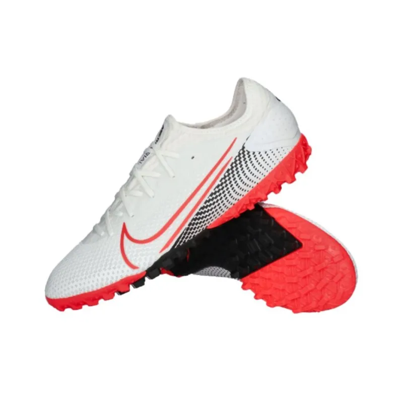 Nike Mercurial Vapor 13 Pro Tf Turf 'Black White Red'-3