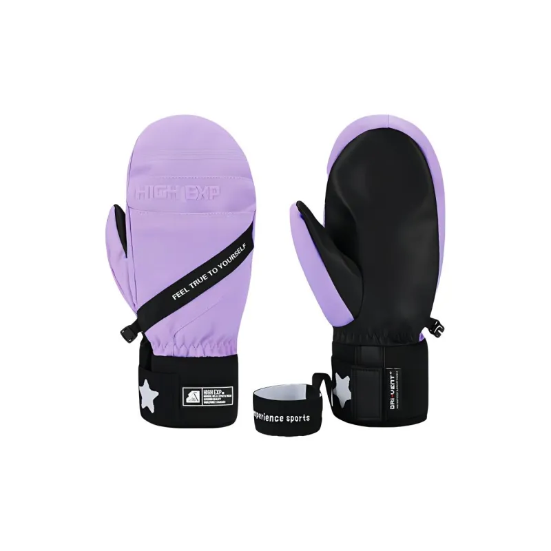HIGHEXP Ski Gloves Mittens Unisex-7