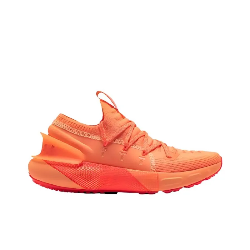 Under Armour HOVR Phantom 3 Cushioning Wear Resistant Rebound Low Top Running Shoes Women's Orange-1