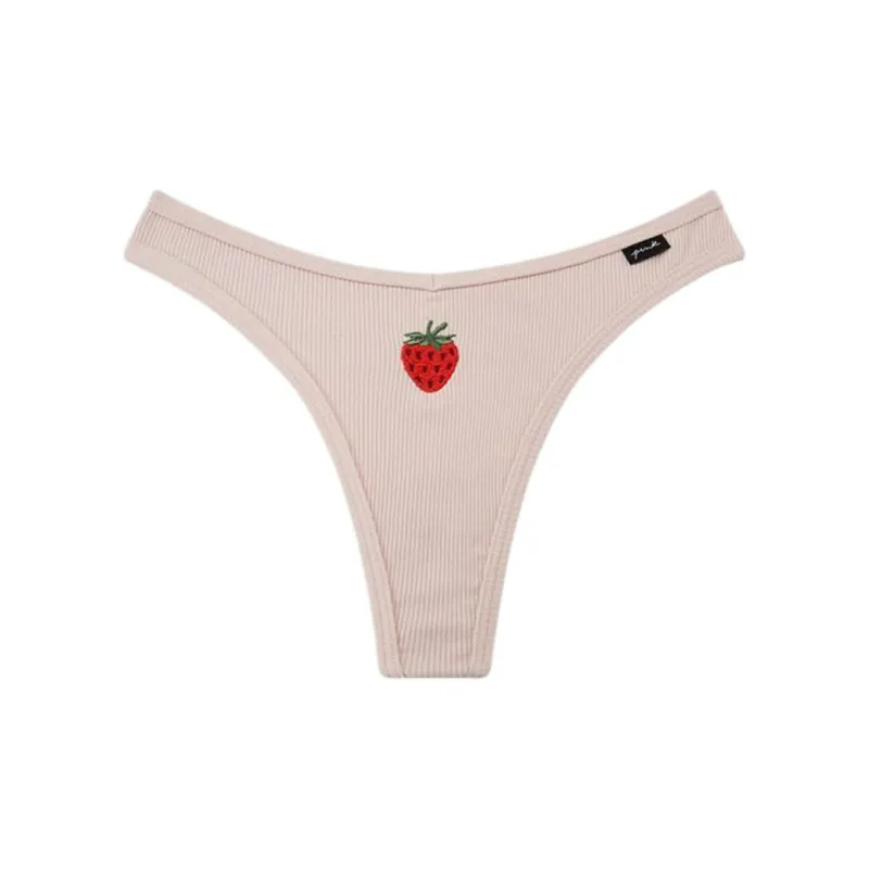 Victoria's Secret PINK Underpants Women's 1 Pack Peach Pink-0