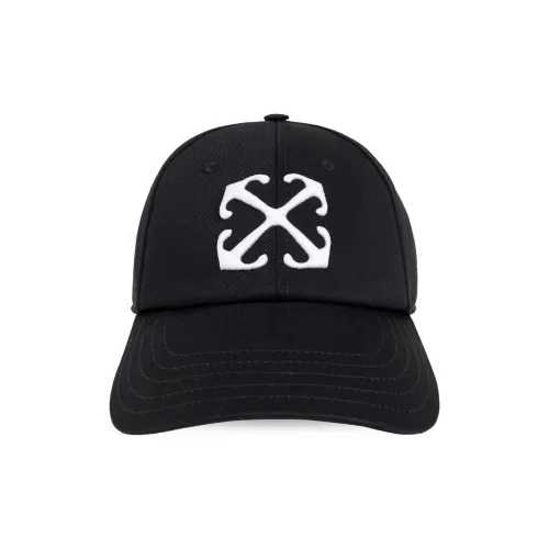 OFF WHITE Logo Embroidered Baseball Cap