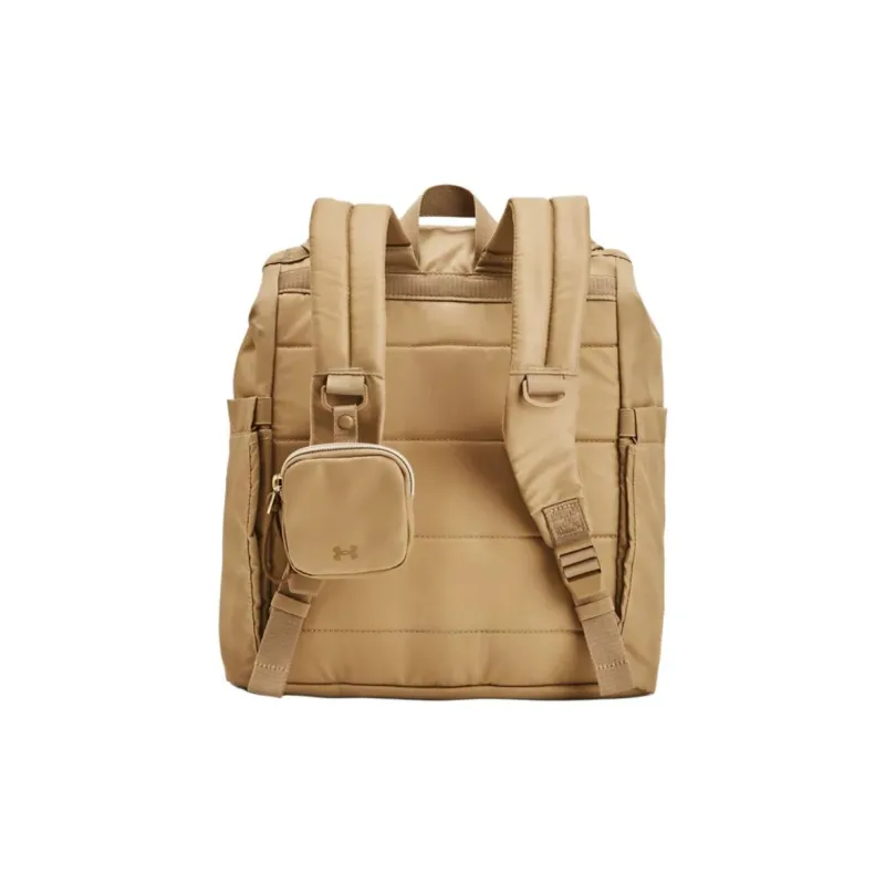 Under Armour Nylon With Polyester Backpack Regular Unisex Camel-1