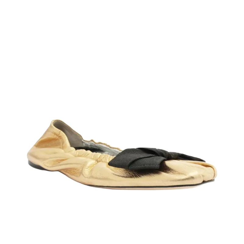 Schutz Suzanne Casual Single Shoes Women's Gold-2