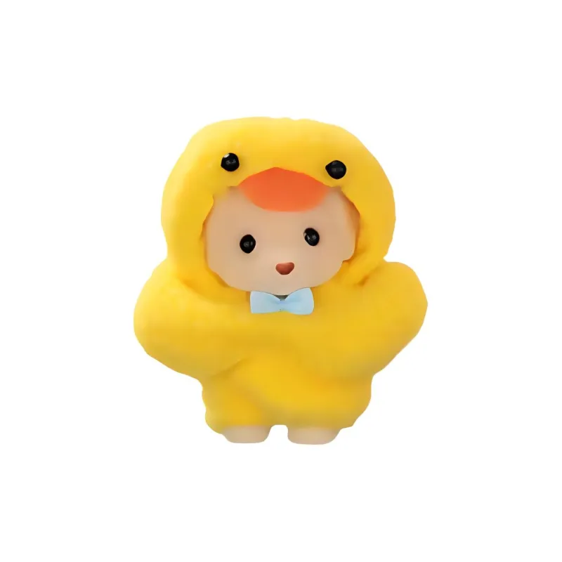 Sylvanian Families Cute Duck Rabbit Mouse Dolls Plush Doll Small Size Tall-1