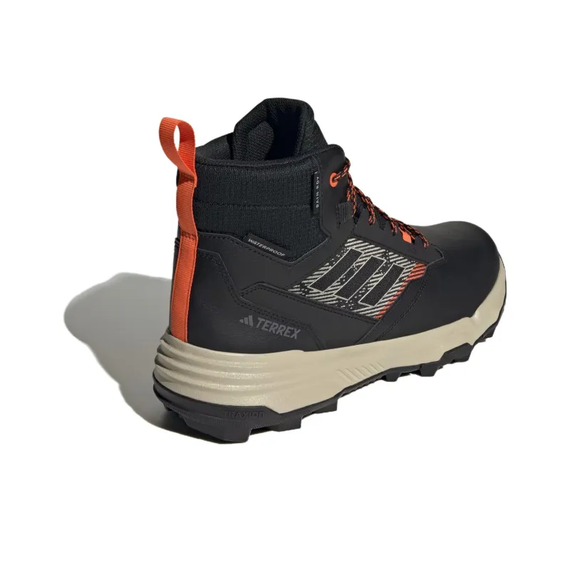 Adidas Unity Leather Mid Rain.RDY Shadow Red Core Black Semi Impact Orange-3