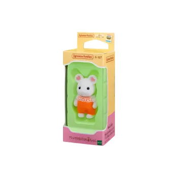 Sylvanian Families Cute Heart Mouse Dolls Plush Doll Small Size Tall