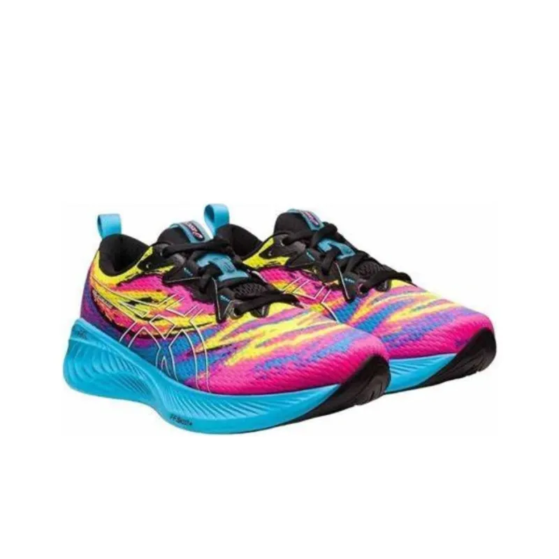 Asics Gel Cumulus 25 Aquarium Pink Vibrant Yellow Women's-2