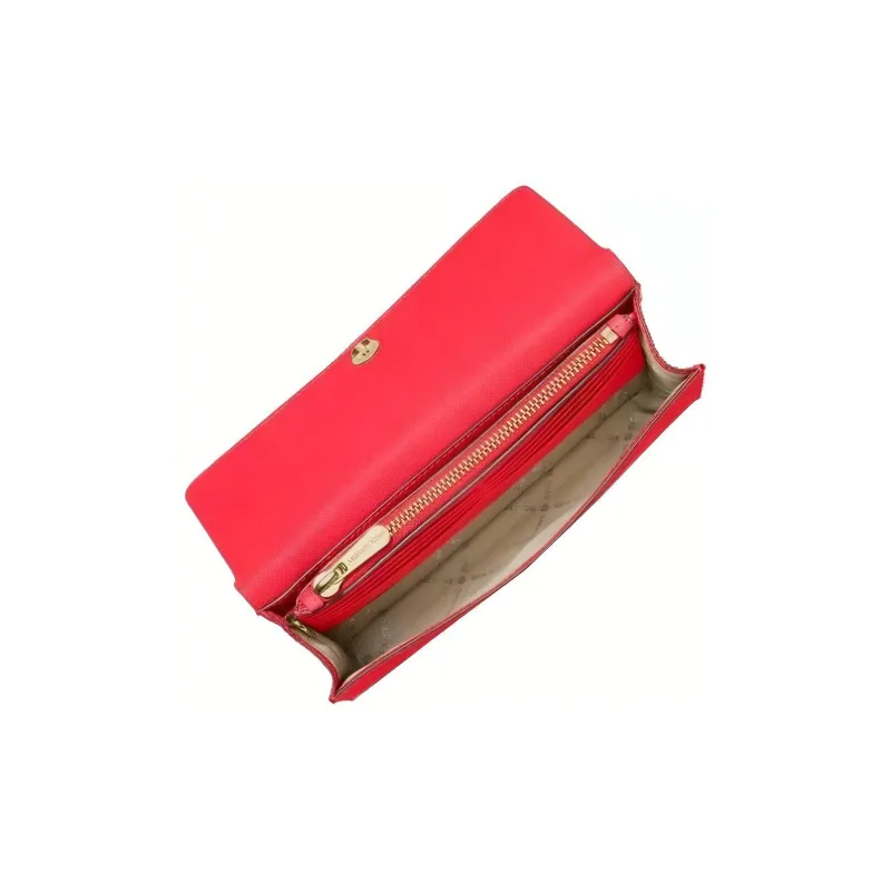 MICHAEL KORS Jet Set Travel Polyester Envelope Bag, Shoulder Bag, Crossbody Bag Women's Red-1