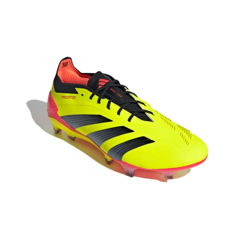Adidas Predator 24 Elite Low Fg Team Solar Yellow Core Black Solar Red-2