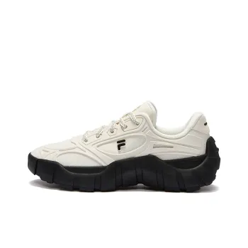 FILA FUSION BONE DX Spine Shoes Casual Shoes Women's Low Top Micro White/Galloping Horse Black